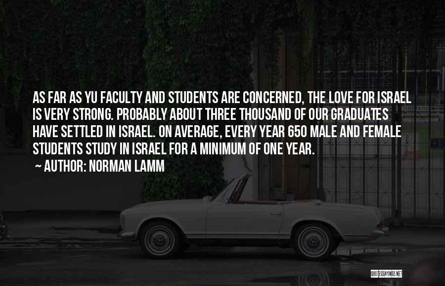 Average Students Quotes By Norman Lamm