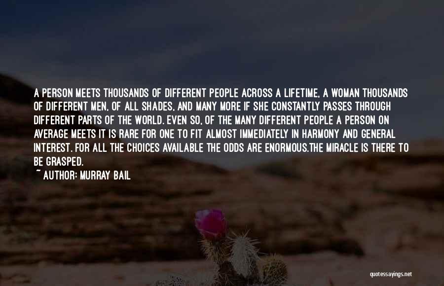 Average Woman Quotes By Murray Bail