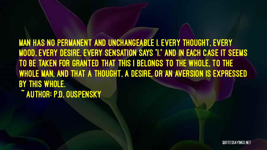 Aversion Quotes By P.D. Ouspensky
