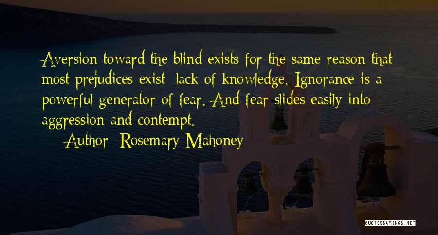 Aversion Quotes By Rosemary Mahoney
