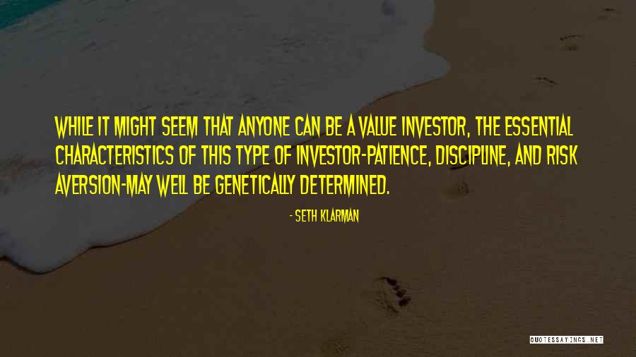 Aversion Quotes By Seth Klarman