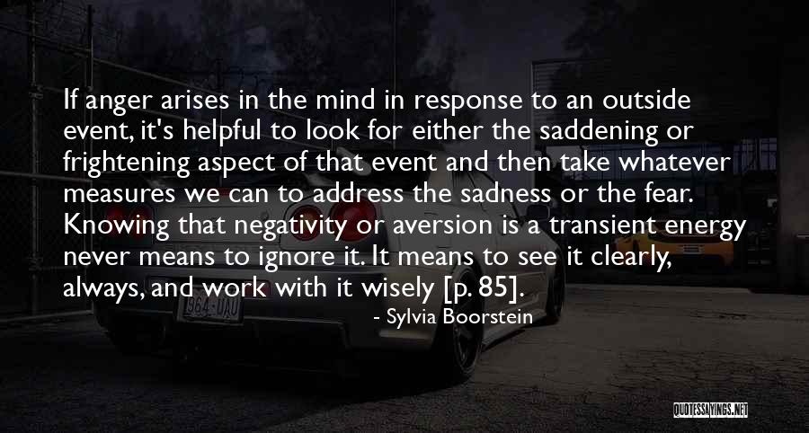Aversion Quotes By Sylvia Boorstein Aversion Quotes By Sylvia Boorstein