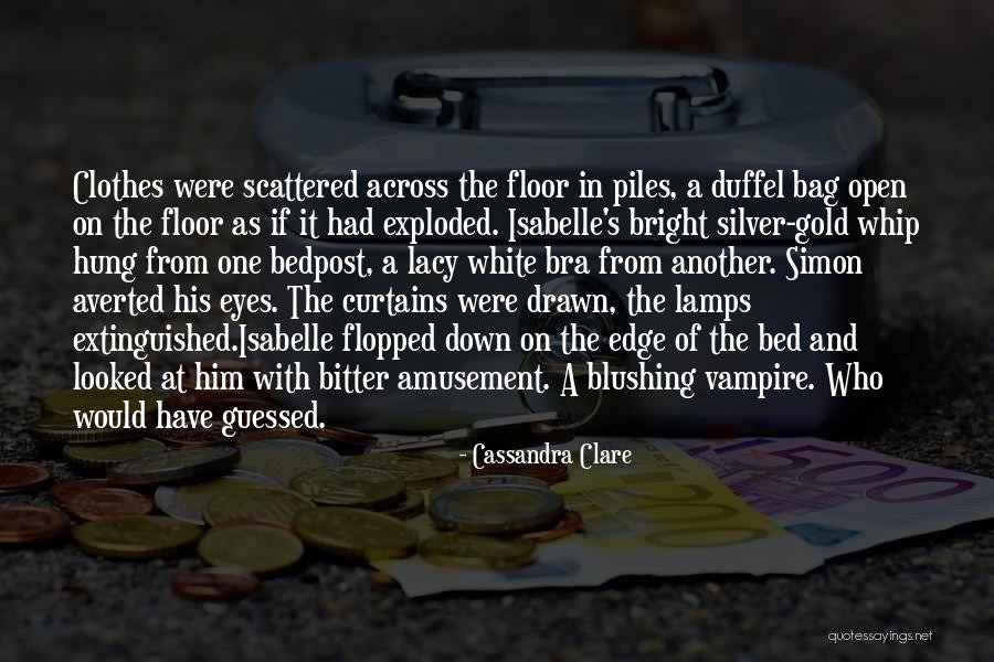 Averted Eyes Quotes By Cassandra Clare Averted Eyes Quotes By Cassandra Clare