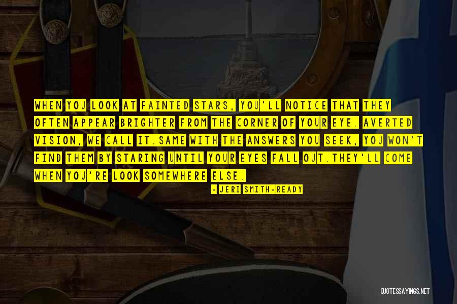 Averted Eyes Quotes By Jeri Smith-Ready Averted Eyes Quotes By Jeri Smith-Ready