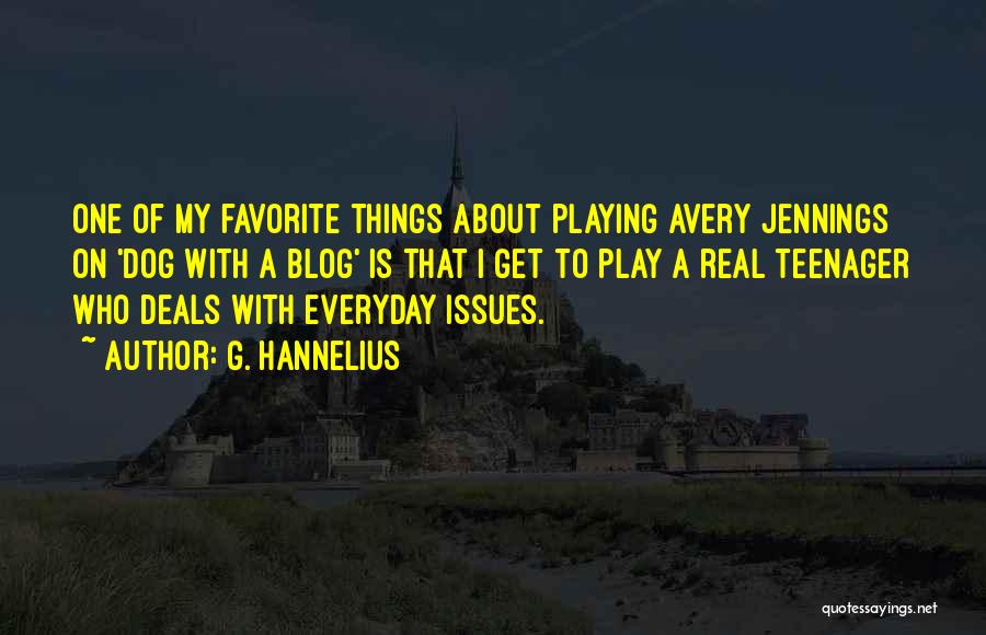 Avery Jennings Quotes By G. Hannelius