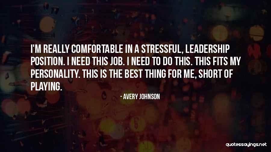 Avery Johnson Quotes 686725