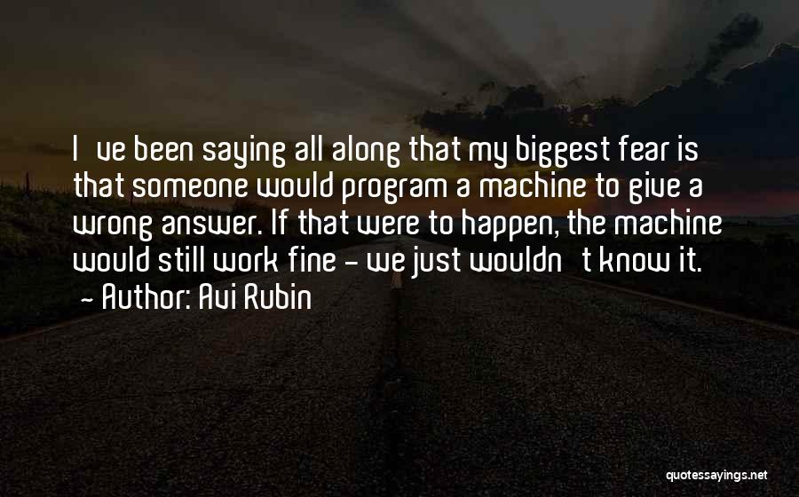 Avi Rubin Quotes 1335148