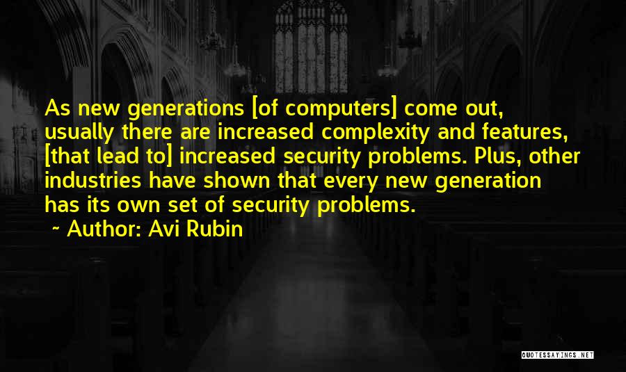 Avi Rubin Quotes 1381111