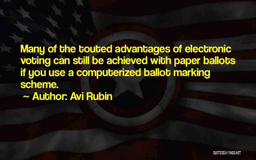 Avi Rubin Quotes 635703