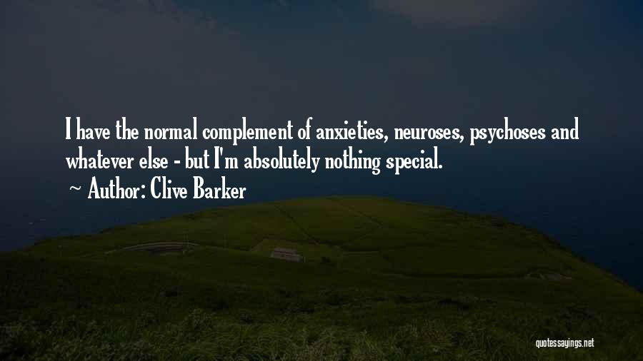 Avian Influenza Quotes By Clive Barker