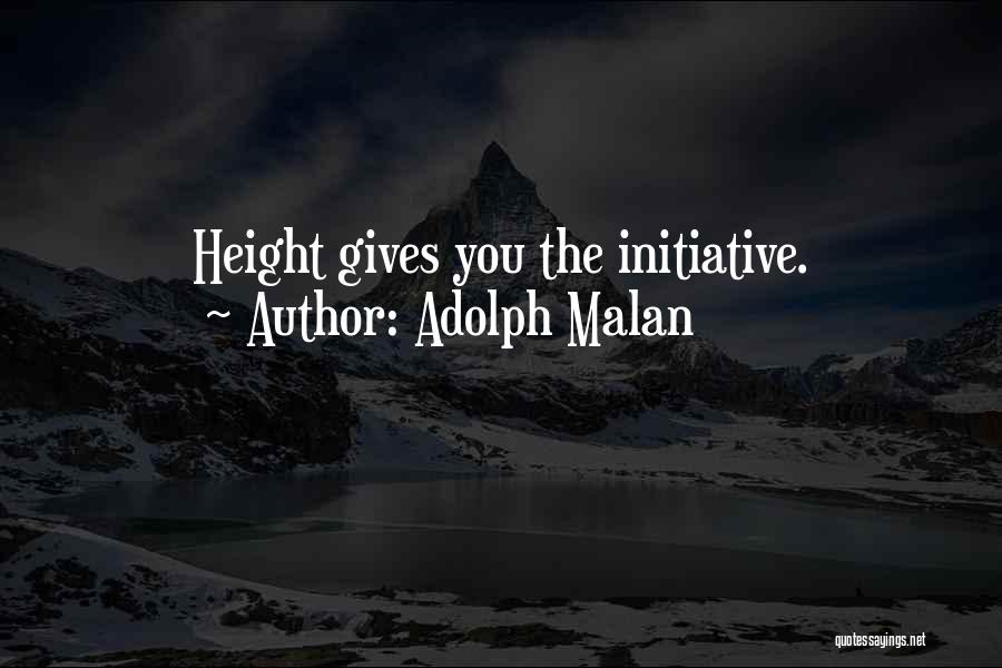 Aviation Quotes By Adolph Malan