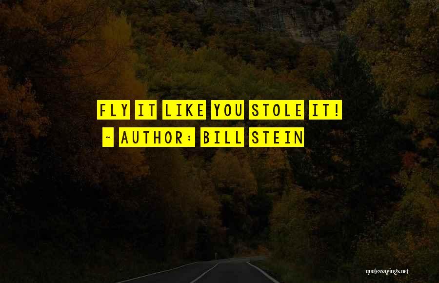 Aviation Quotes By Bill Stein