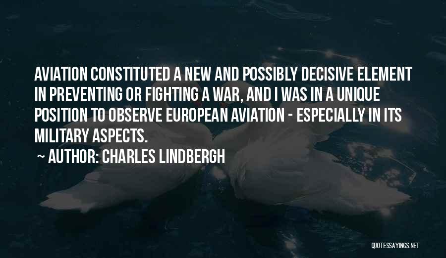 Aviation Quotes By Charles Lindbergh