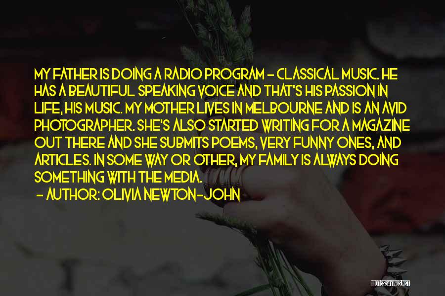 Avid Program Quotes By Olivia Newton-John