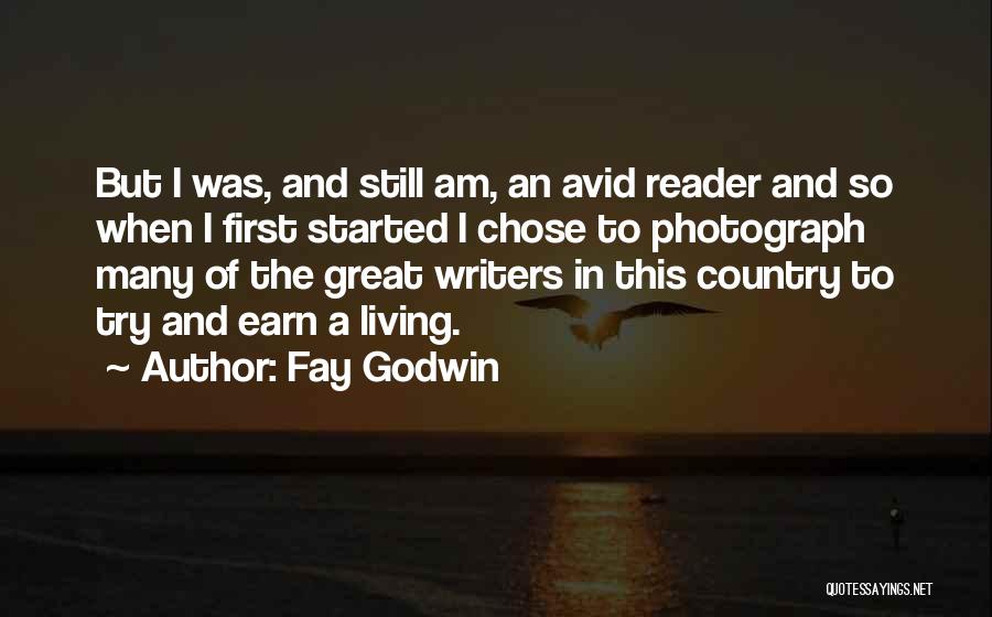 Avid Reader Quotes By Fay Godwin