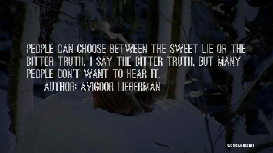 Avigdor Lieberman Quotes 836159