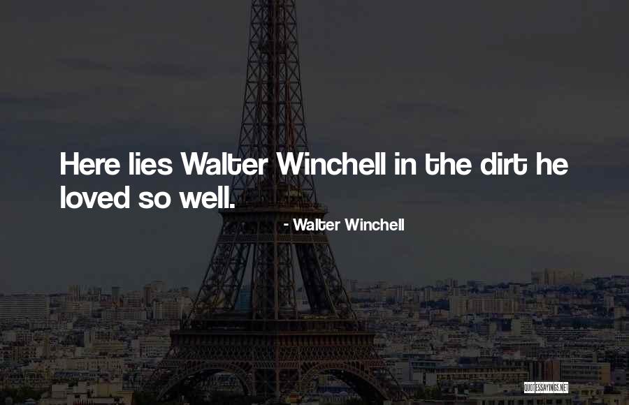 Avignon Bridge Quotes By Walter Winchell Avignon Bridge Quotes By Walter Winchell