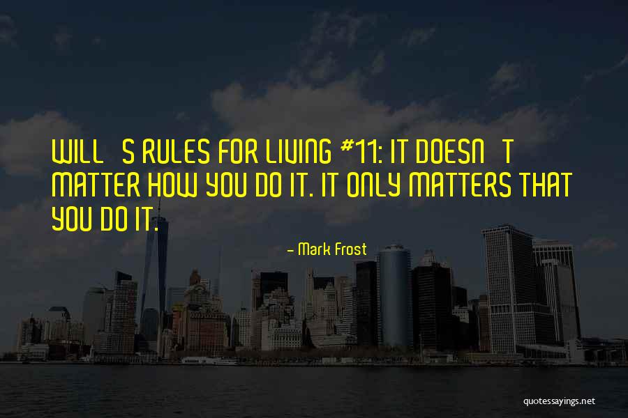 Aviwe Jam Quotes By Mark Frost Aviwe Jam Quotes By Mark Frost