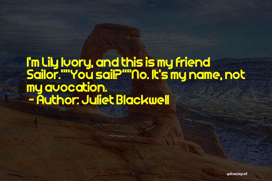 Avocation Quotes By Juliet Blackwell