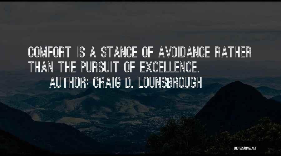 Avoid Fear Quotes By Craig D. Lounsbrough