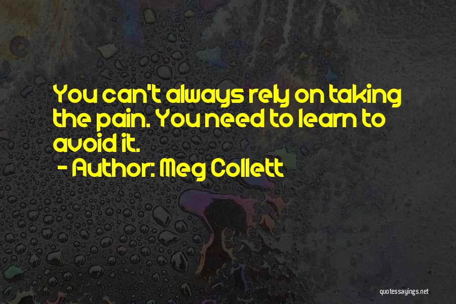 Avoid Fear Quotes By Meg Collett