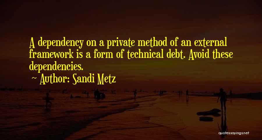 Avoid Quotes By Sandi Metz