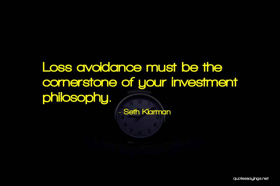 Avoidance Quotes By Seth Klarman