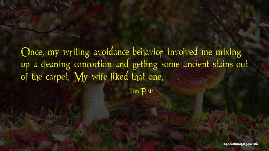 Avoidance Quotes By Tim Pratt