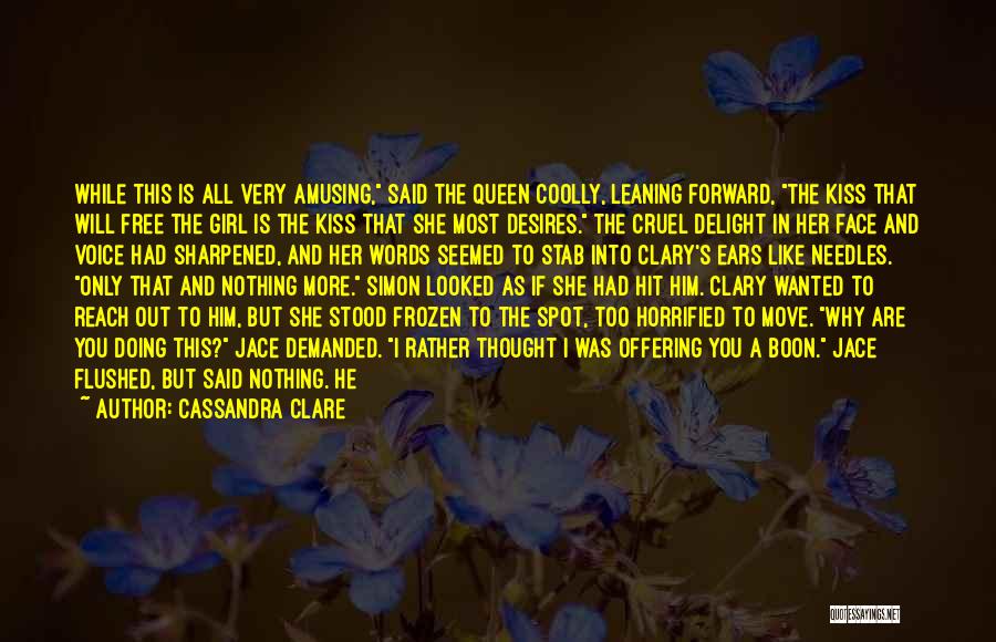 Avoided By Her Quotes By Cassandra Clare