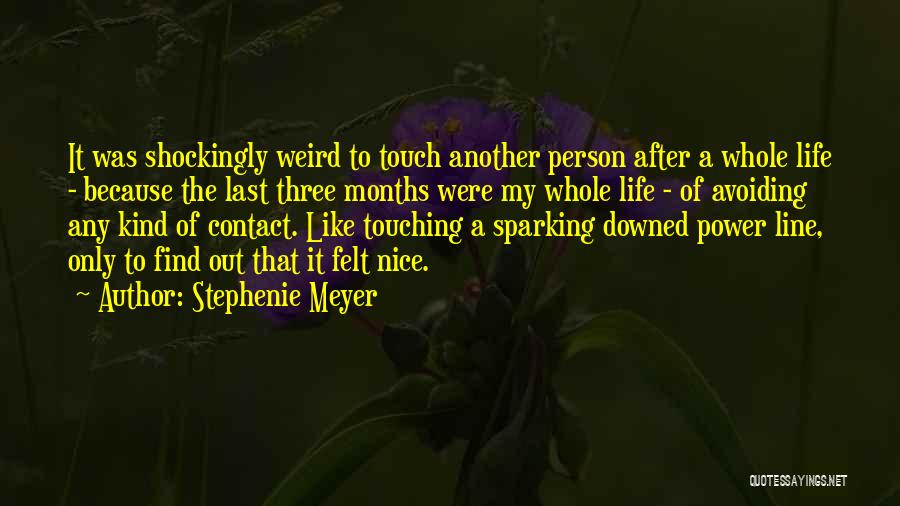 Avoiding A Person Quotes By Stephenie Meyer