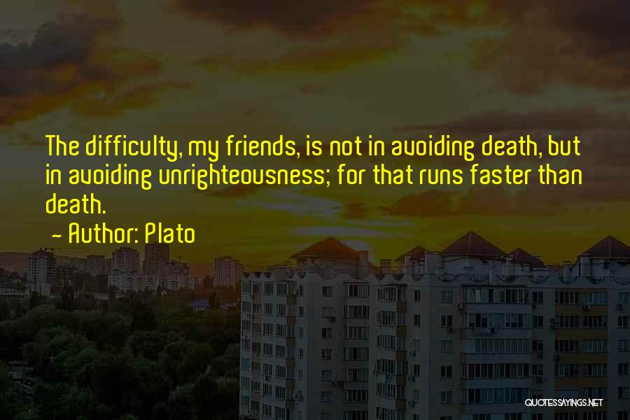 Avoiding Best Friends Quotes By Plato