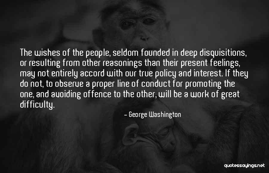 Avoiding Feelings Quotes By George Washington Avoiding Feelings Quotes By George Washington