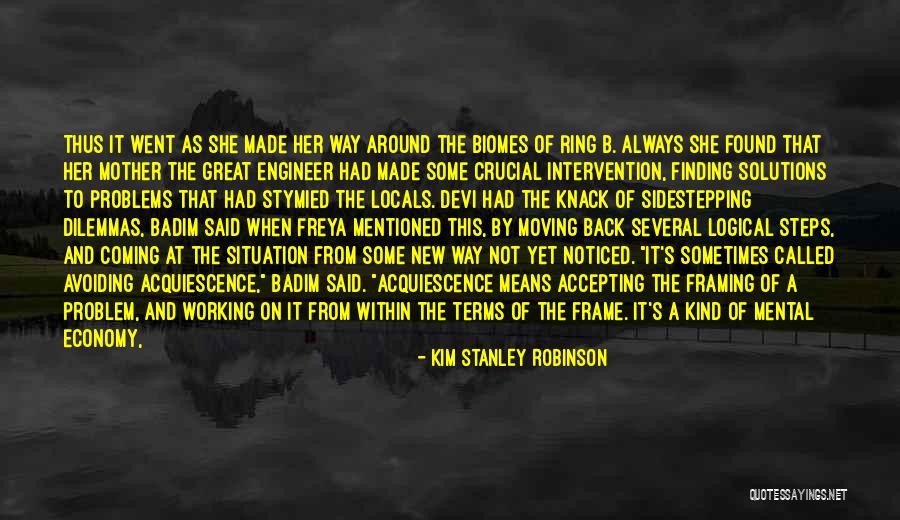 Avoiding Problems Quotes By Kim Stanley Robinson Avoiding Problems Quotes By Kim Stanley Robinson