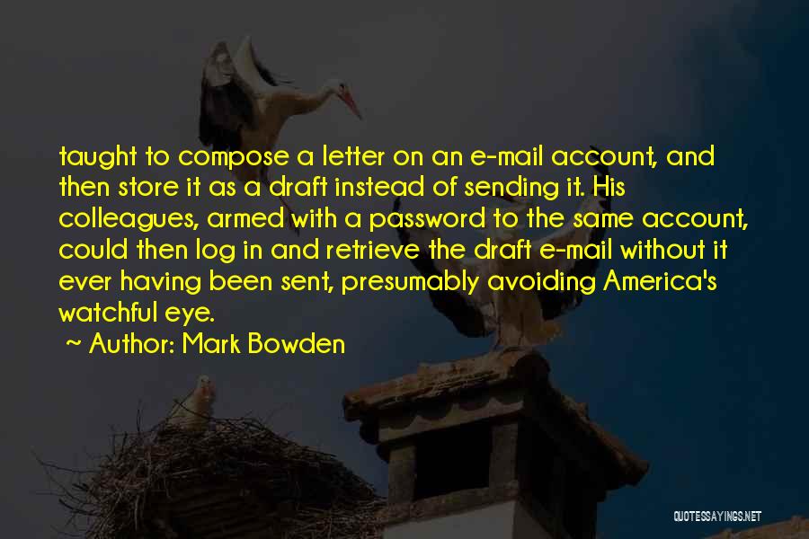 Avoiding Quotes By Mark Bowden