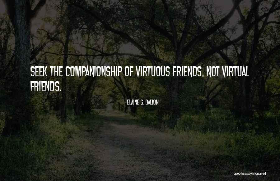 Avoiding Social Engagements Quotes By Elaine S. Dalton