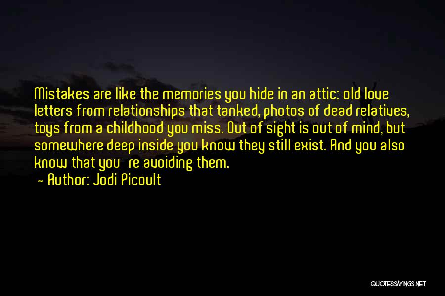 Avoiding Someone You Love Quotes By Jodi Picoult