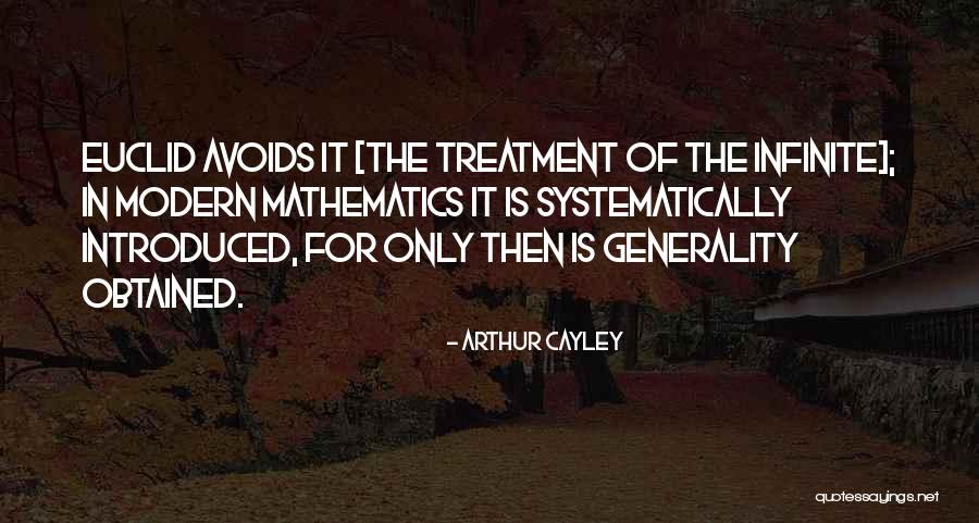Avoids Quotes By Arthur Cayley Avoids Quotes By Arthur Cayley