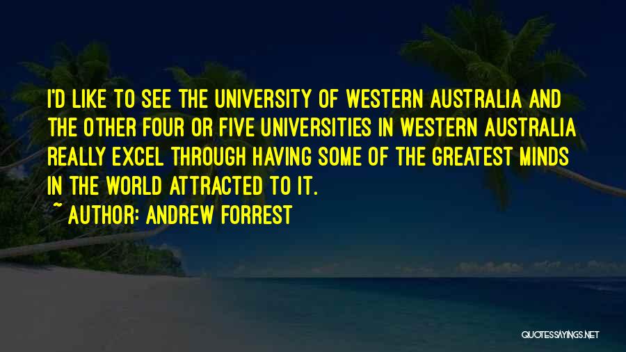 Avort Medicamentos Quotes By Andrew Forrest