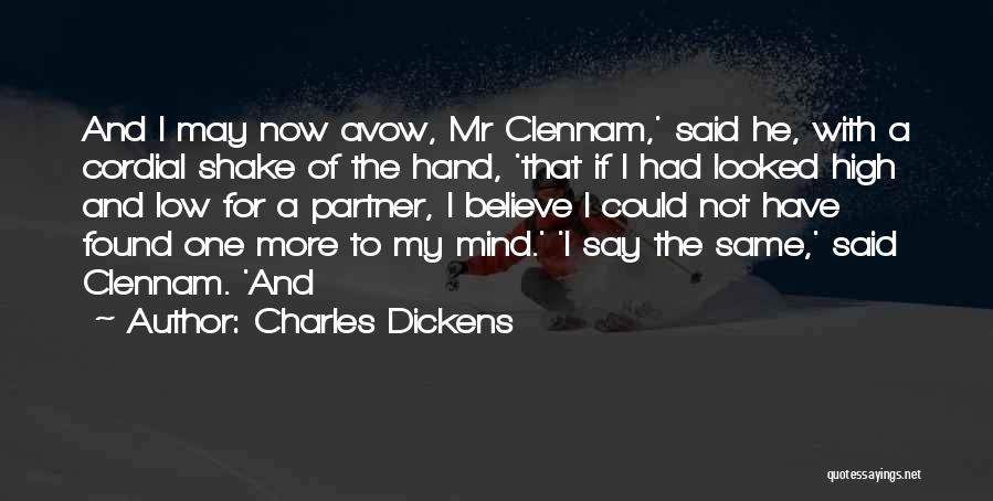 Avow Quotes By Charles Dickens