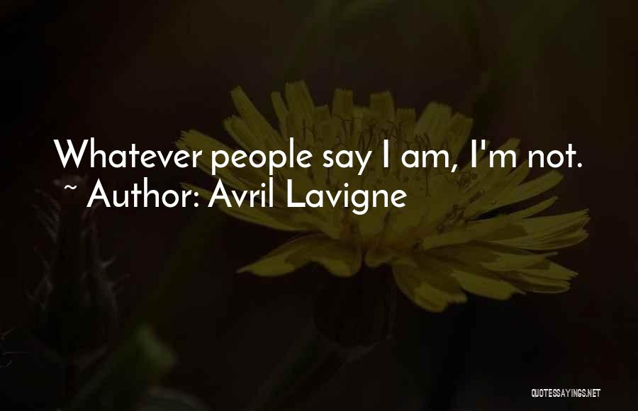 Avril Lavigne Quotes 1355104
