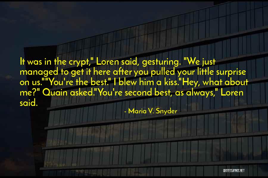 Avry Quotes By Maria V. Snyder Avry Quotes By Maria V. Snyder
