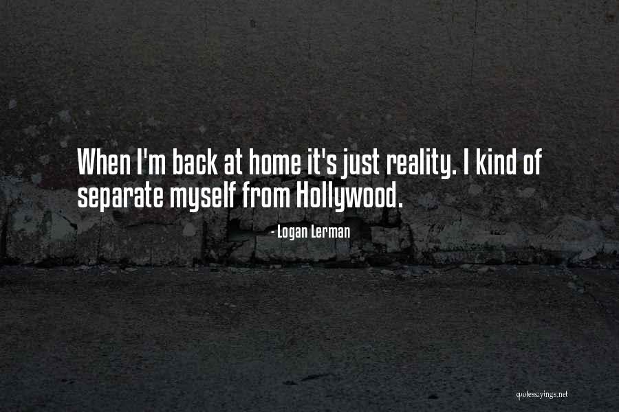 Avvocato Quotes By Logan Lerman Avvocato Quotes By Logan Lerman