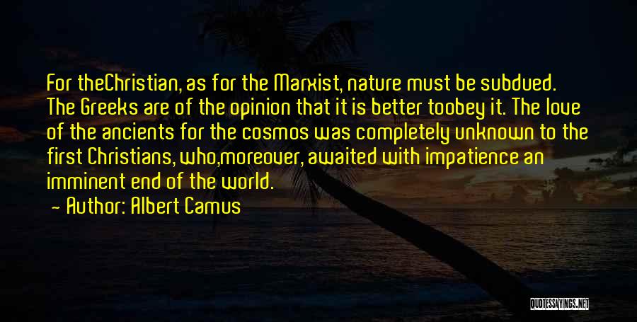 Awaited Quotes By Albert Camus