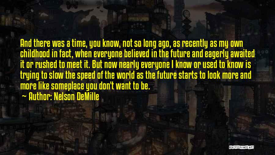 Awaited Quotes By Nelson DeMille