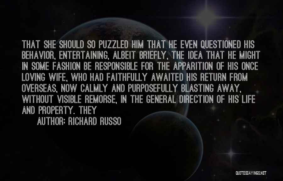 Awaited Quotes By Richard Russo