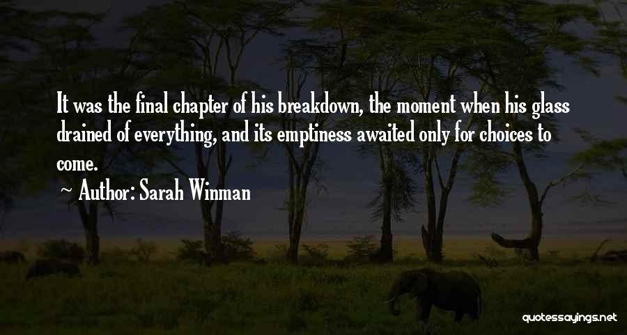 Awaited Quotes By Sarah Winman