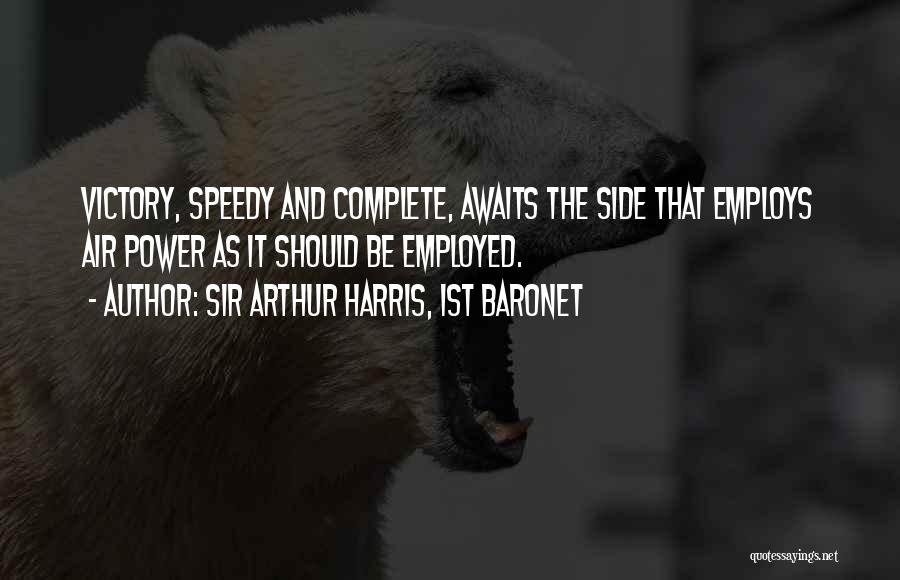 Awaits Quotes By Sir Arthur Harris, 1st Baronet