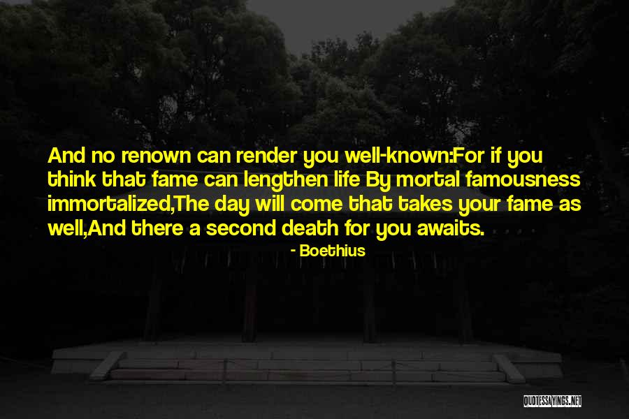 Awaits You Quotes By Boethius Awaits You Quotes By Boethius