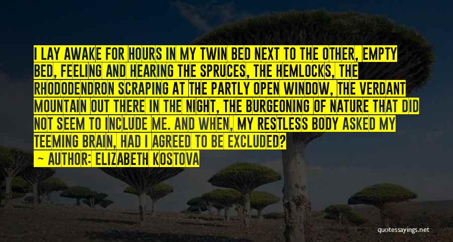 Awake In The Night Quotes By Elizabeth Kostova