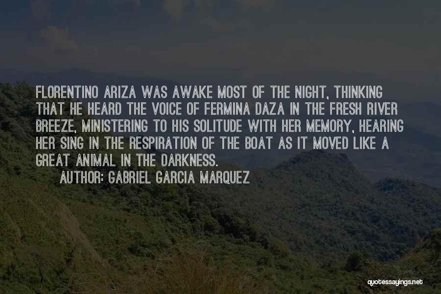 Awake In The Night Quotes By Gabriel Garcia Marquez